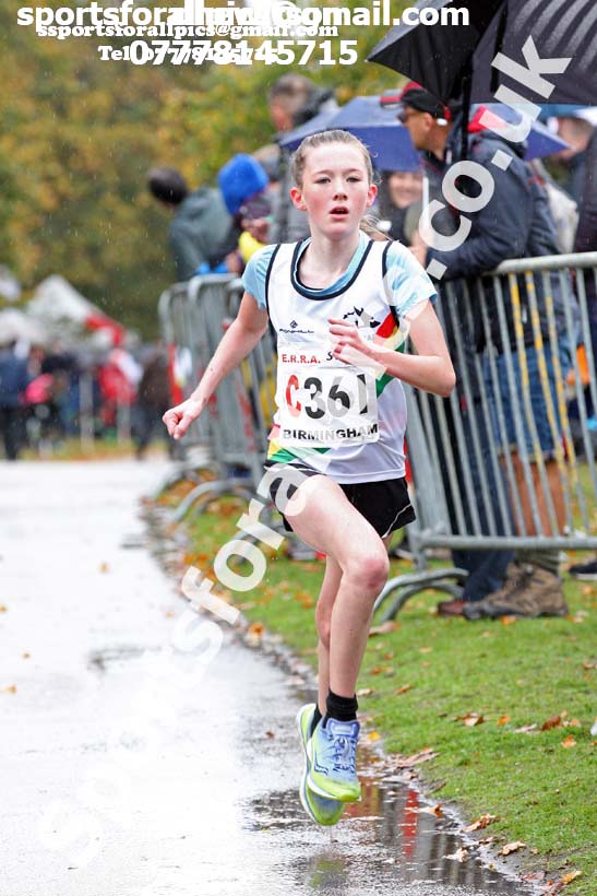 Girls under-13s 3 Stage Relay, 2018 ERRA 6 and 4 Stage and Youngsters Relays. Photo:  David T. Hewitson/Sports for All Pics